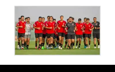 منتخب الشباب يتدرب في السعودية استعدادا