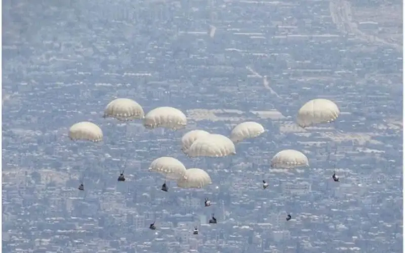 القوات المسلحة الأردنية تنفذ إنزالين جويين