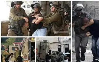 الاحتلال يعتقل 59 فلسطينيا