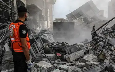 الدفاع المدني بغزة: الاحتلال استهدف متعمدا