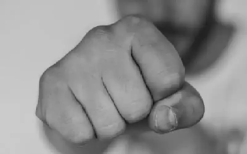 حوار بالايدي خلال ترتيبات حزب للعرس