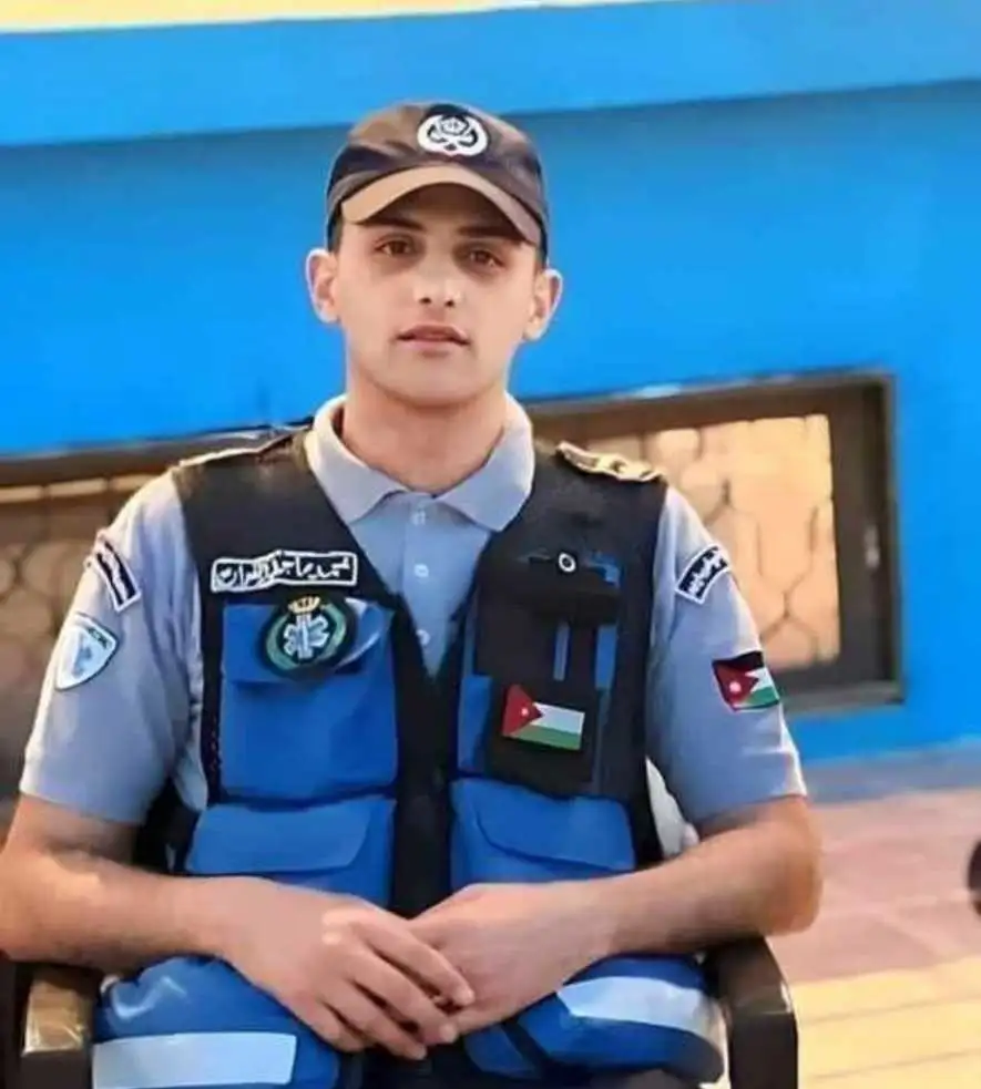 الامن العام ينعى الشهيد الوكيل المسعف