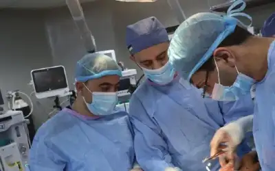 طواقم ميداني غزة 78 تستخرج شظية