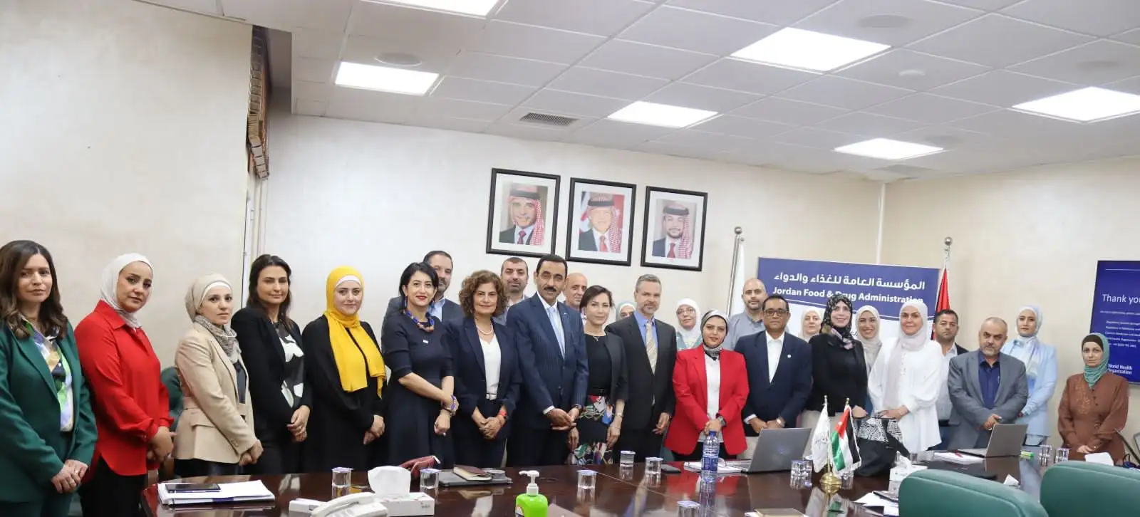 بعثة منظمة الصحة العالمية تزور مؤسسة