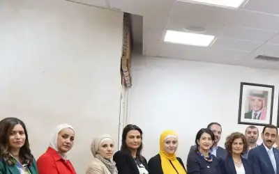 بعثة منظمة الصحة العالمية تزور مؤسسة