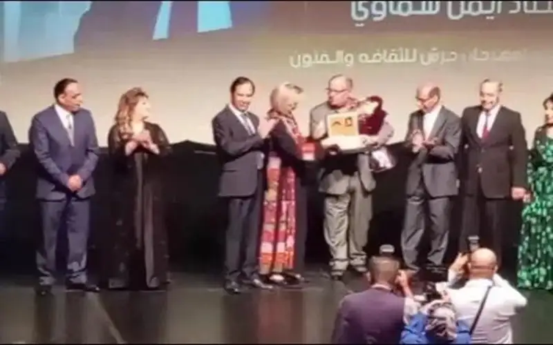 تكريم مهرجان جرش للثقافة والفنون الشريك