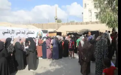المستشفى الأردني خان يونس3 يباشر أعماله