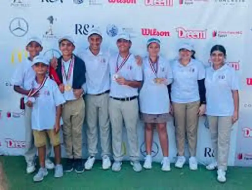 3 ذهبيات وفضية للجولف الأردنية في