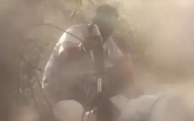 قوة قسامية تغير على مقر لقيادة