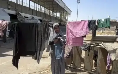 أكبر ملعب لكرة القدم بغزة يتحول