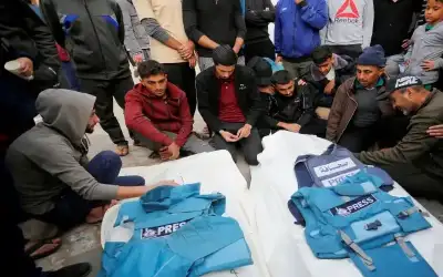 نقابة الصحفيين الفلسطينيين: استشهاد 6 صحفيين
