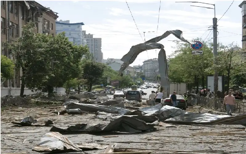 ضربات روسية واسعة على مدن أوكرانية
