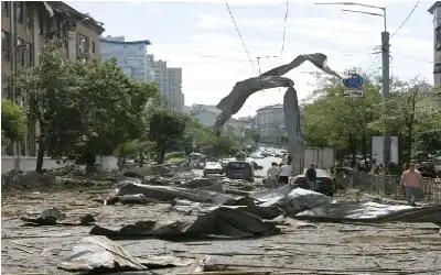 ضربات روسية واسعة على مدن أوكرانية
