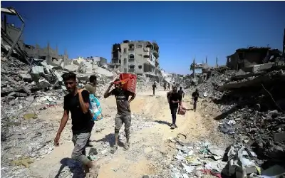 دفاع مدني غزة: انتشال 50 شهيدا