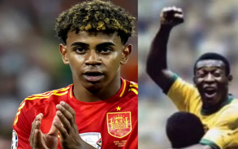 باسم بيليه .. لامين جمال يتلقى