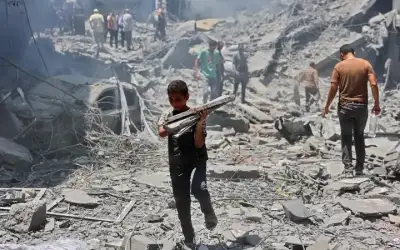رويترز: محادثات وقف إطلاق النار بغزة