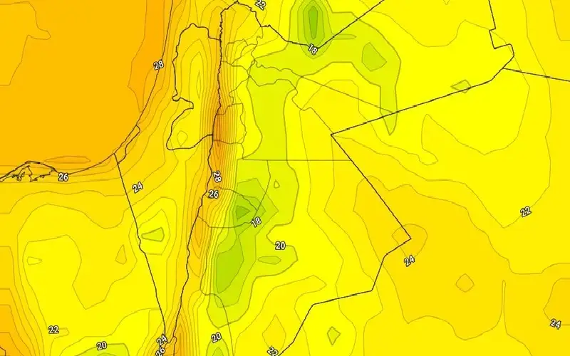 انخفاض على درجات الحرارة وأجواء صيفية