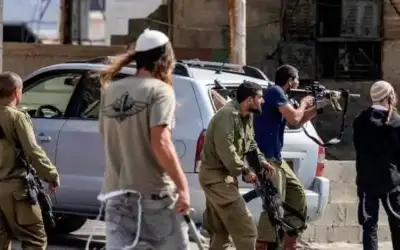 مستوطنون إسرائيليون يهاجمون بلدة حوارة شمال