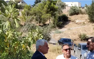 المباشرة بتوسيع وتأهيل مدخل إسكان المغاريب