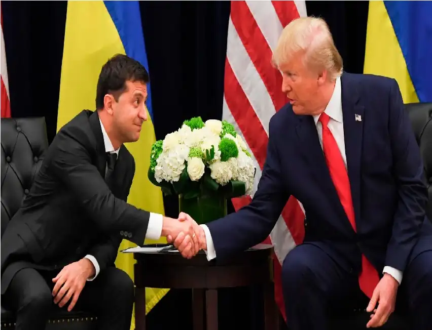 ترامب يعد زيلينسكي بإنهاء الحرب في