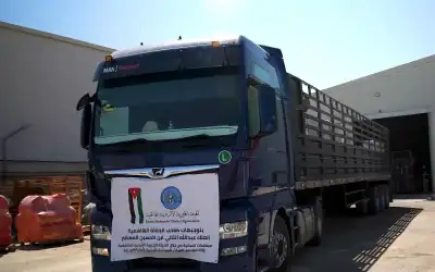 الهيئة الخيرية الهاشمية: عبور 83 شاحنة