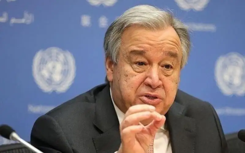 غوتيريش يعلق على الهجوم الإسرائيلي على