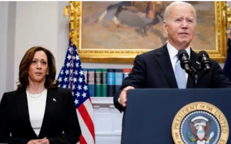 بايدن يدعم كامالا هاريس للترشح ضد