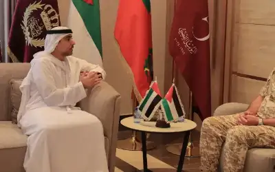 رئيس هيئة الأركان يستقبل عددا من