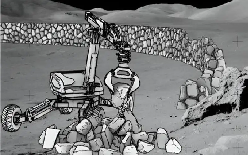 جدار عازل لحماية البنية التحتية القمرية..