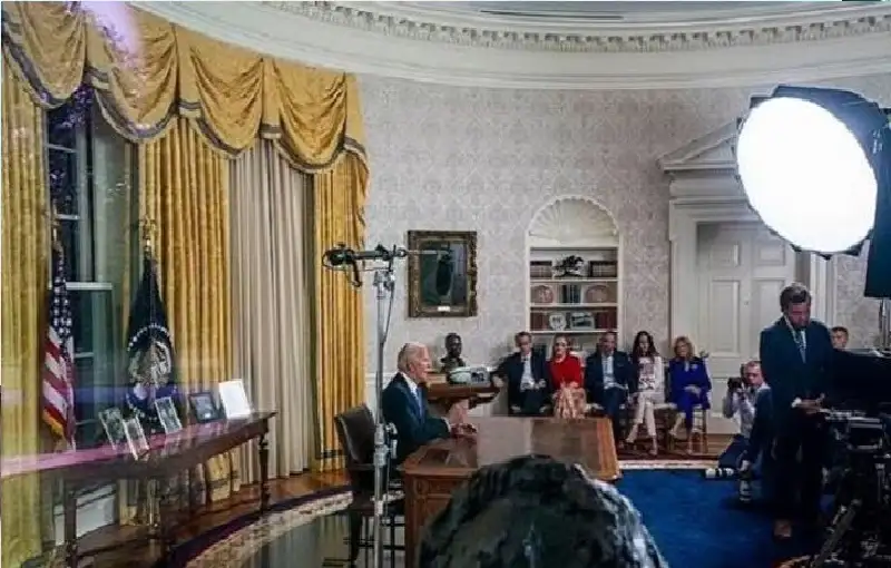 لحظات عائلية صعبة أثناء خطاب بايدن..