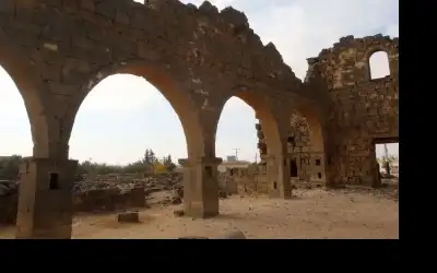 مدينة أم الجمال الأثرية موقع عامر