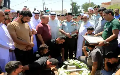 القوات المسلحة تشيع جثمان الشهيد الرقيب