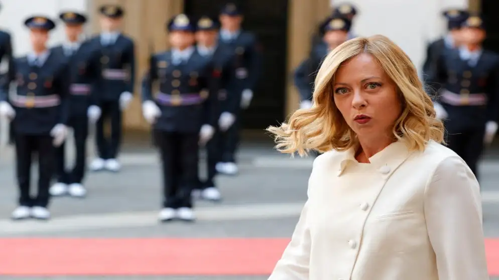 رئيسة وزراء إيطاليا تحث إسرائيل على