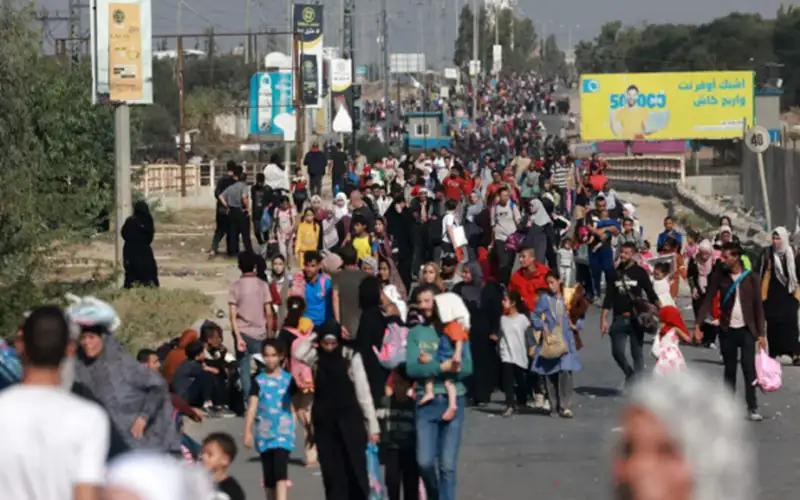 ربع مليون فلسطيني نزحوا في غزة