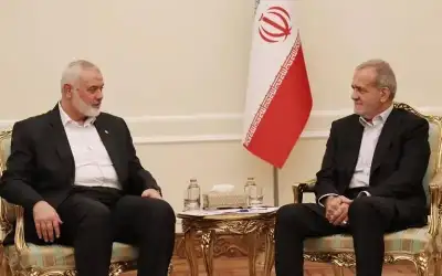 الرئيس الإيراني: هنية كان ضيفا رسميا