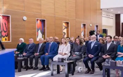 الملكة رانيا تفتتح مبنى الأشعة العلاجية