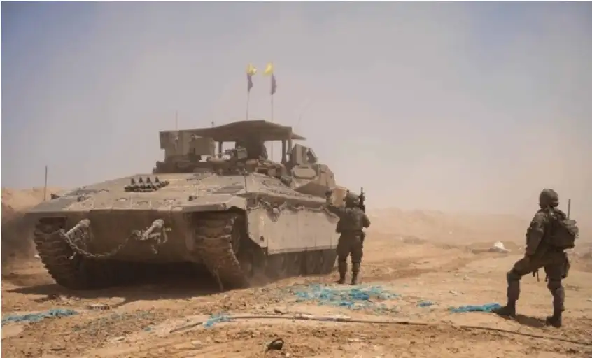 الجيش الإسرائيلي يعلن العدوان على 35