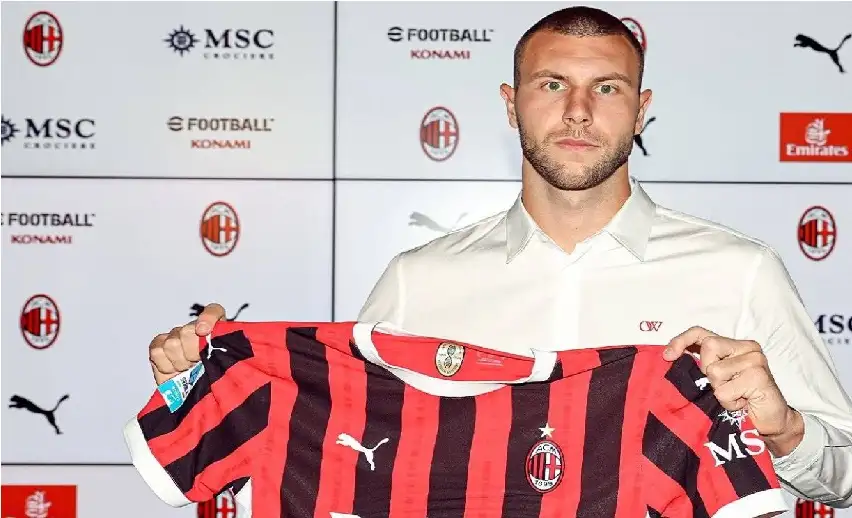 ميلان الإيطالي يتعاقد مع المدافع الصربي