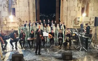 جرش: نجوم الاردن يستحضرون فلسطين والمهرجان