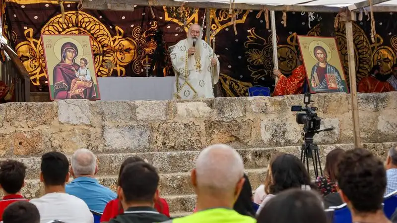 الاحتفال بعيد النبي إيليا في الموقع