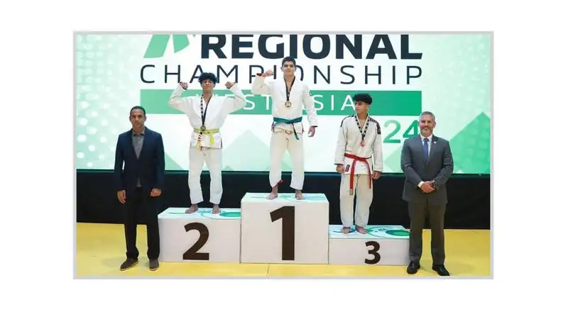 الأردن يظفر ببطولة غرب آسيا للجوجيتسو