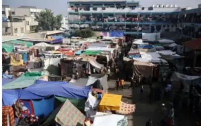 قصف 172 مركز إيواء للنازحين منذ