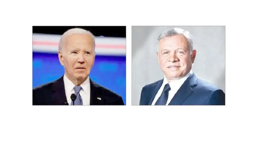 الملك لبايدن : منع المزيد من