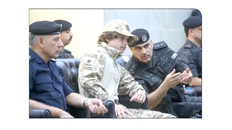 مندوبا عن الملك.. الأمير هاشم يتابع