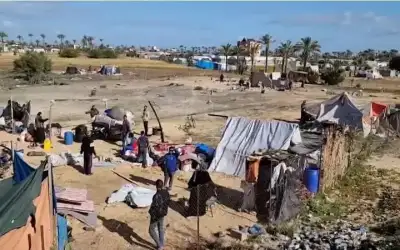 6 شهداء بقصف الاحتلال خيمة تؤوي