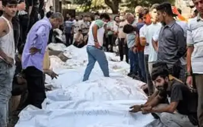 9 شهداء جراء قصف الاحتلال مناطق