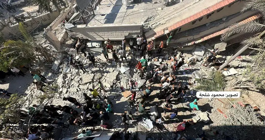 حماس: استهداف مراكز النزوح حلقة ضمن