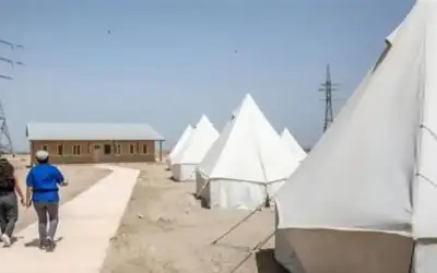 مدينة من الخيام .. هكذا تستعد