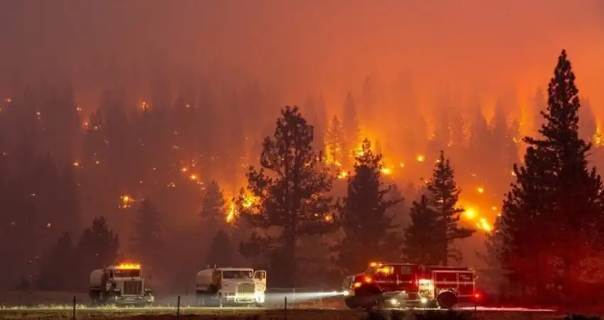 حرائق تندلع في 5 مواقع إسرائيلية