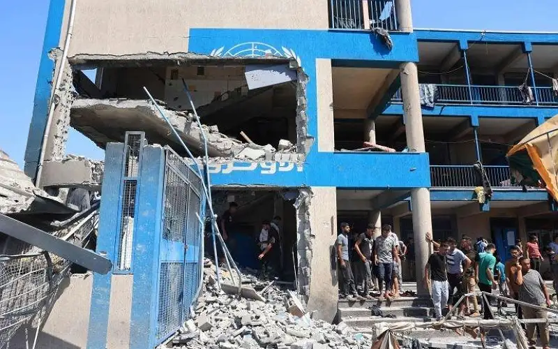 80% مدارس في غزة تعرضت للقصف